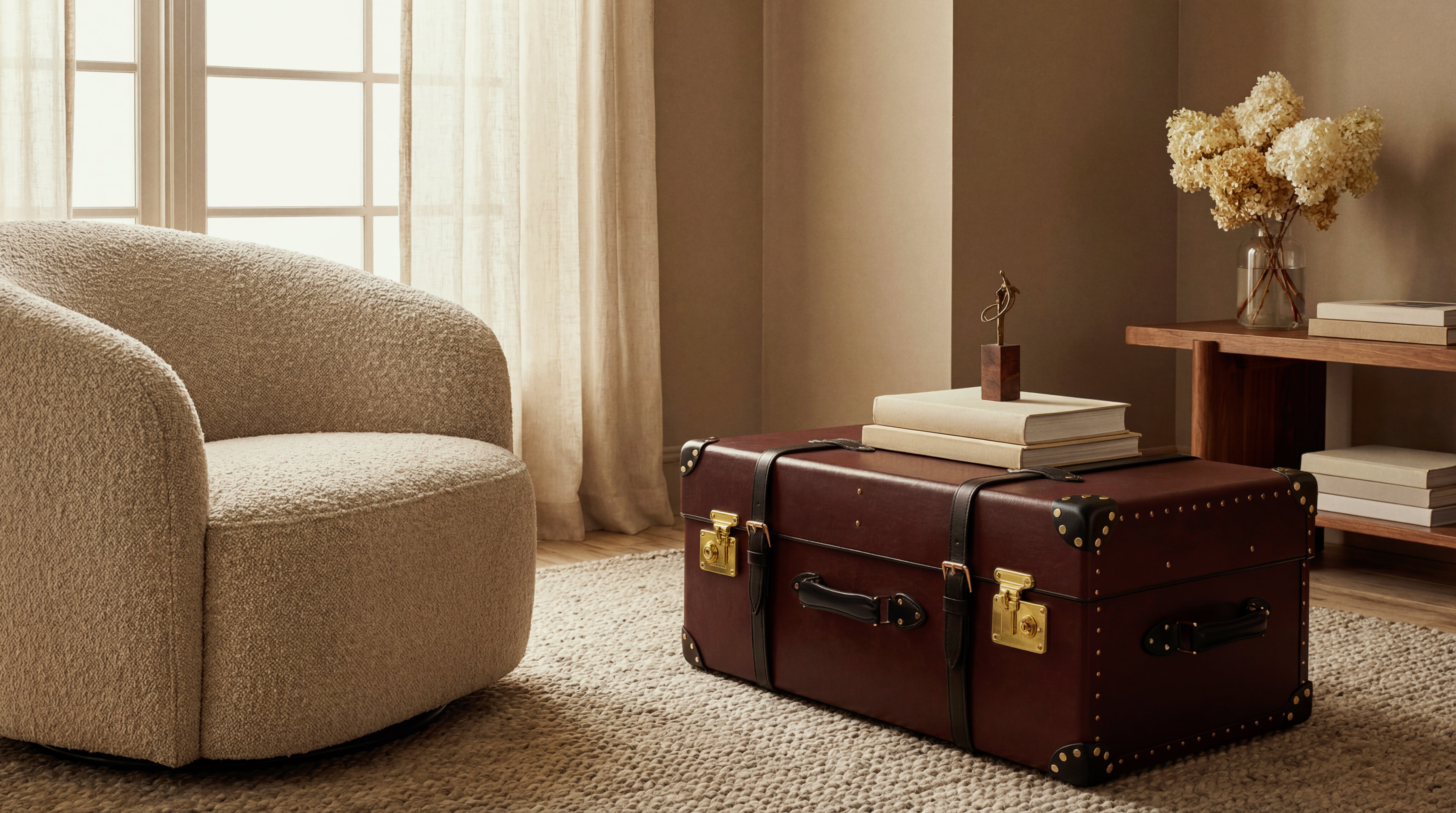 Globe-Trotter Steamer Trunks: When Heritage Craftsmanship Meets Modern Home Design
