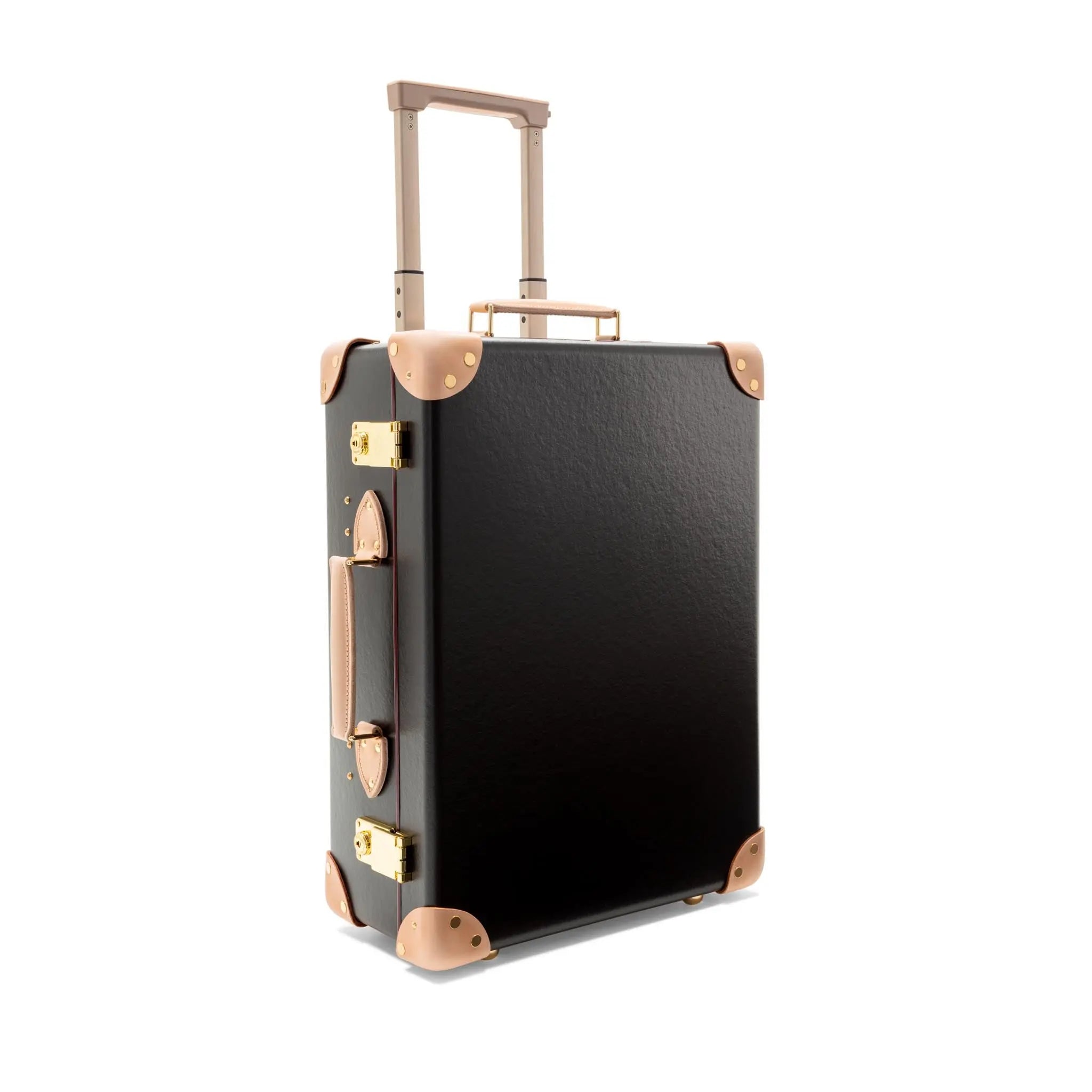 Safari · Small Carry-On - 2 Wheels | Brown/Natural/Gold - GLOBE-TROTTER