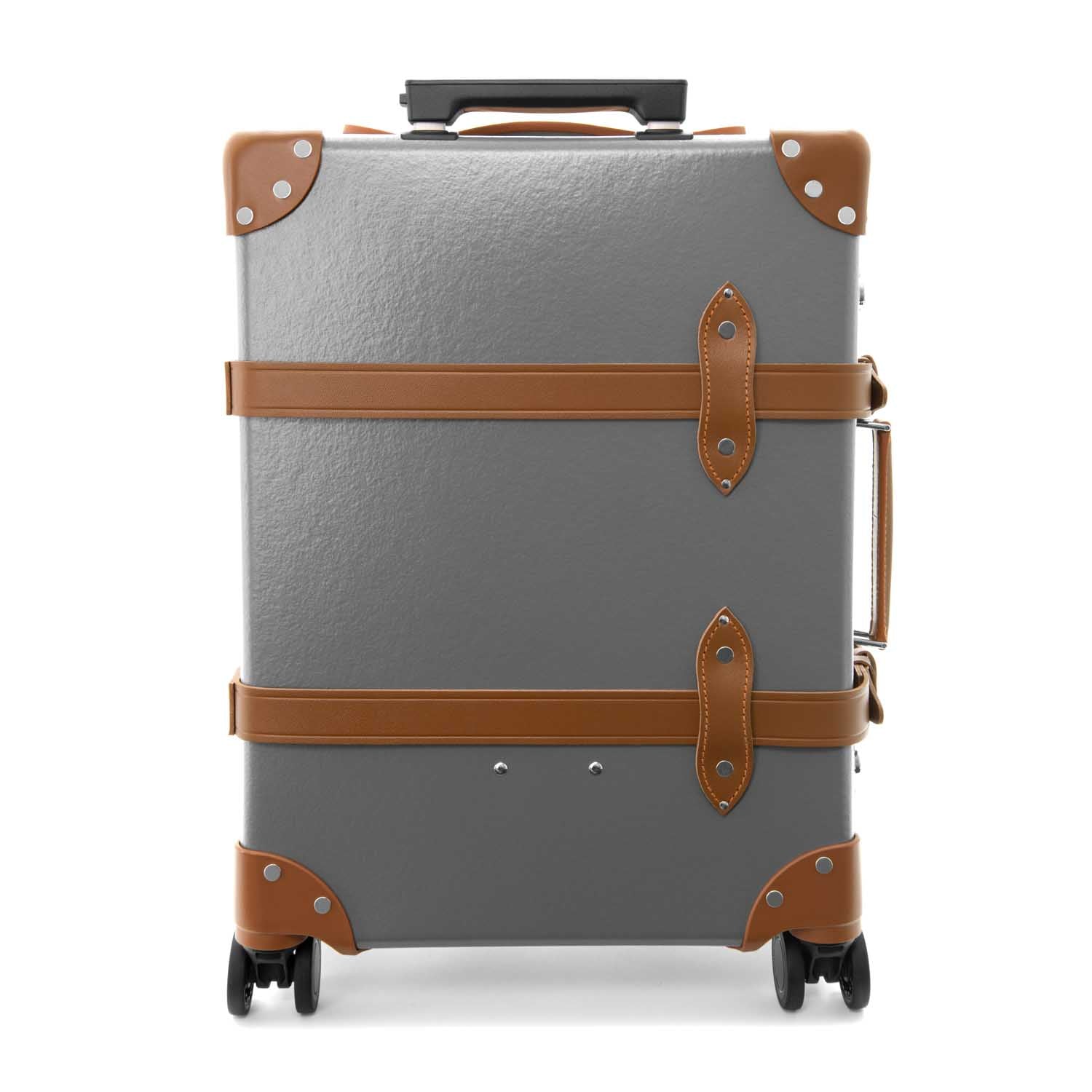 Centenary · Carry-On - 4 Wheels | Grey/Caramel/Chrome