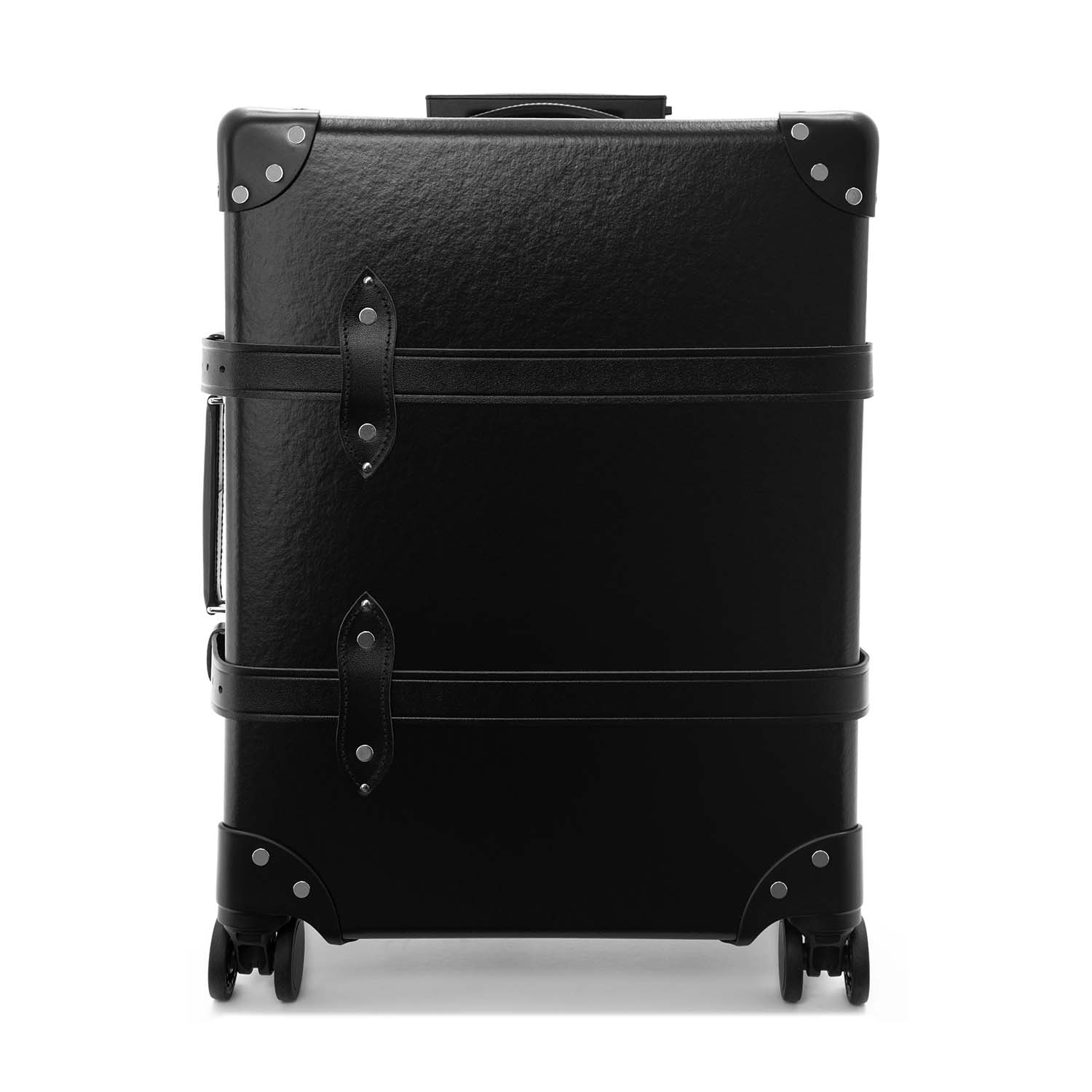 Globe-Trotter | Carry-On | 4W | Black & Chrome | Luxury Cabin Luggage