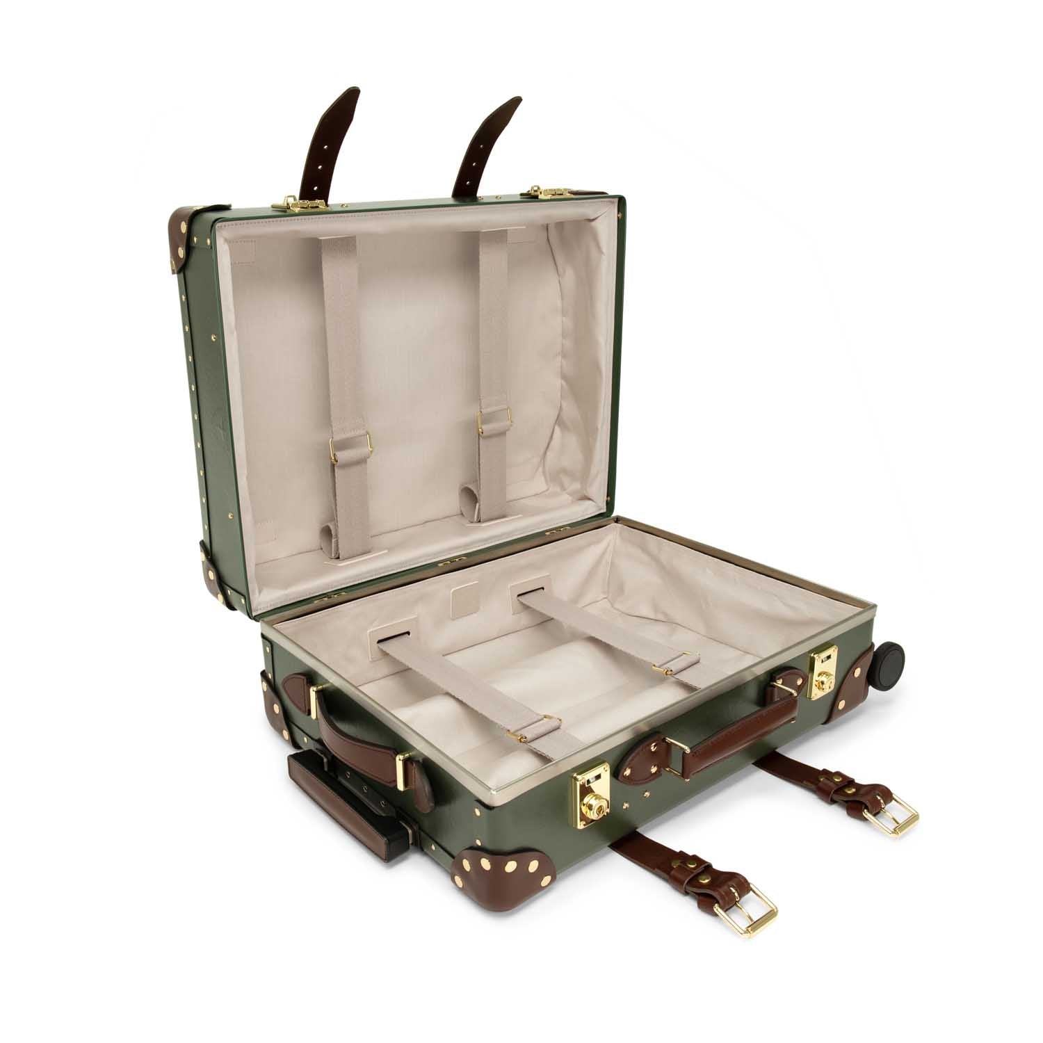 Centenary · Carry-On - 4 Wheels | Green/Brown/Gold