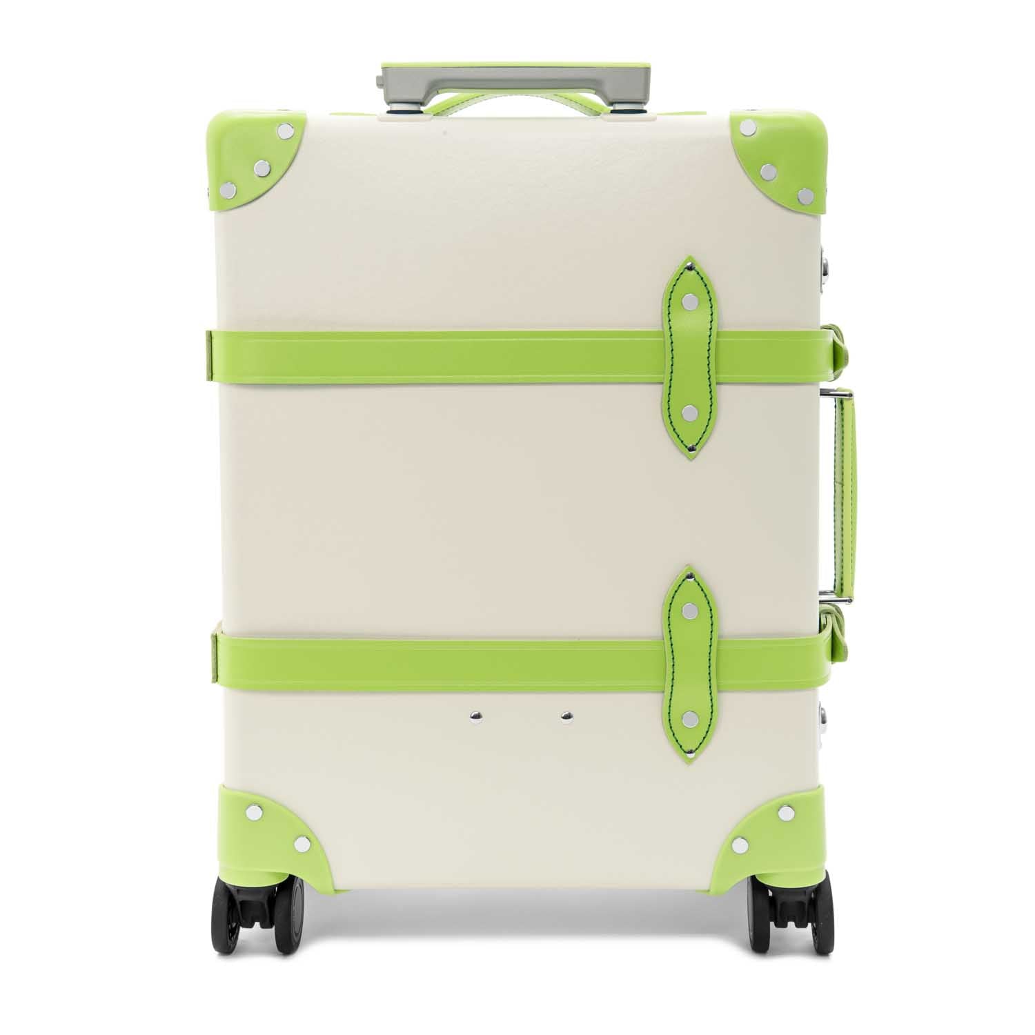 Pop Colour · Carry-On - 4 Wheels | Ivory/Parrot Green/Chrome