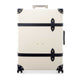 Centenary · Large Check-In - 4 Wheels | Ivory/Navy/Brass
