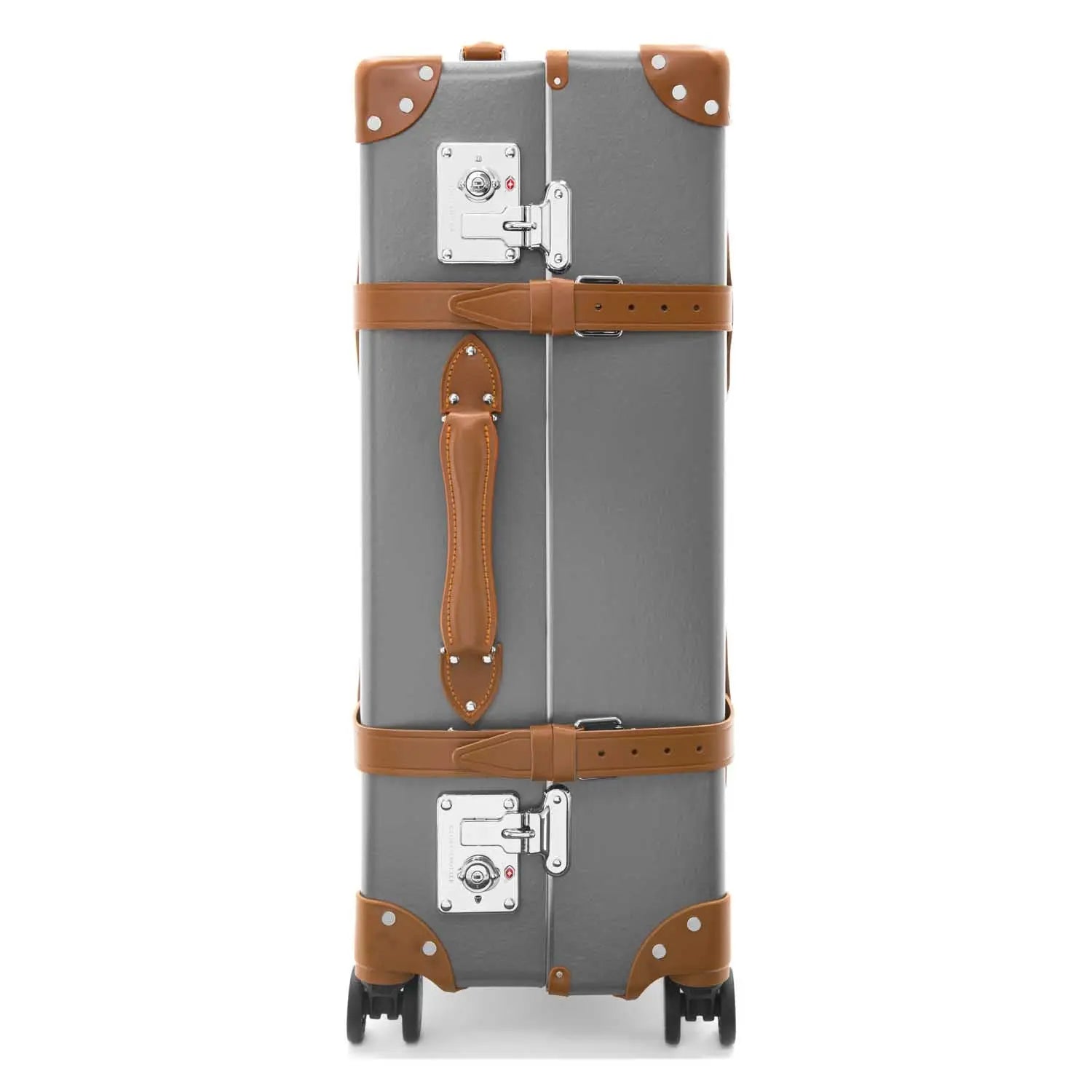 Centenary · Large Check-In - 4 Wheels | Grey/Caramel - GLOBE-TROTTER