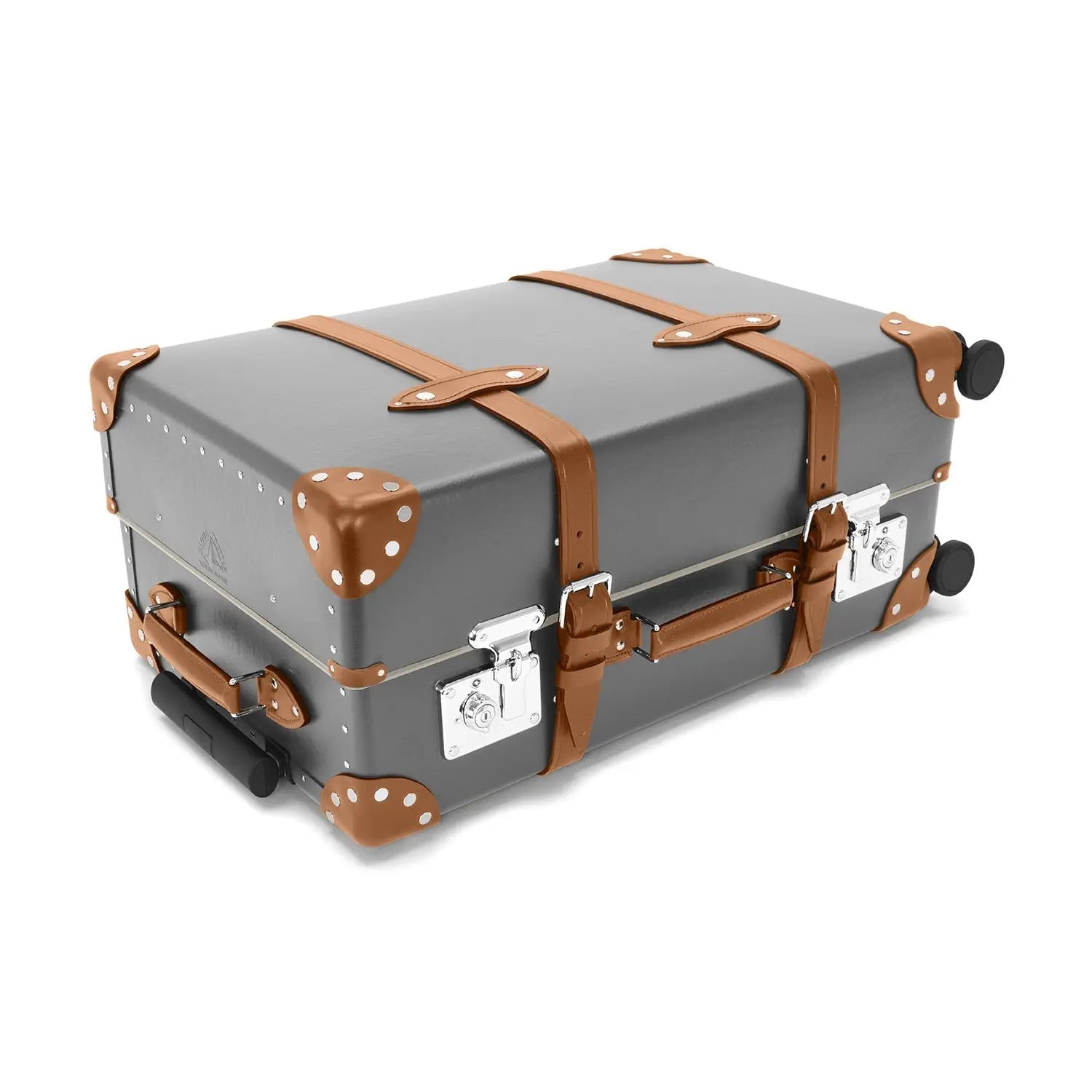 New - Centenary · Medium Check-In - 4 Wheels | Grey/Caramel - GLOBE-TROTTER