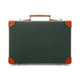 Leather Crafted · Small Attaché | Leaf/Orange/Chrome