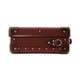 Leather Crafted · Small Attaché | Sherry Red/Brown/Gold