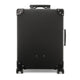 Leather Crafted · Carry-On - 4 Wheels | Black/Black/Chrome