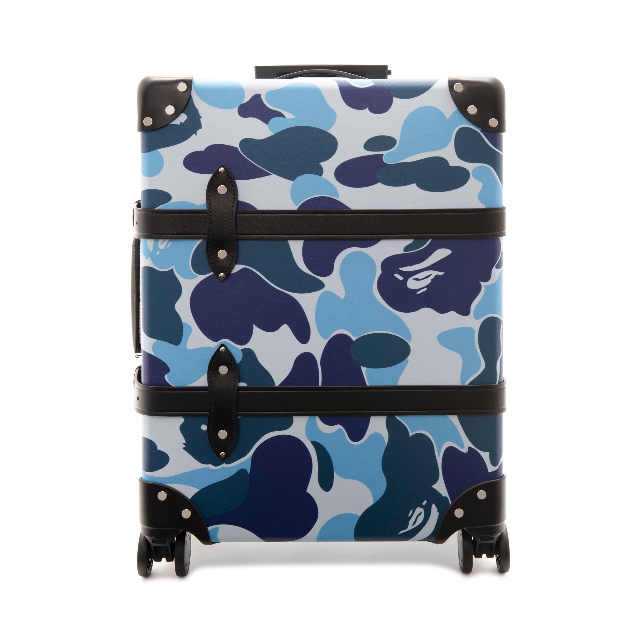 A BATHING APE® · Carry-On - 4 Wheels | Blue/Blue/Chrome