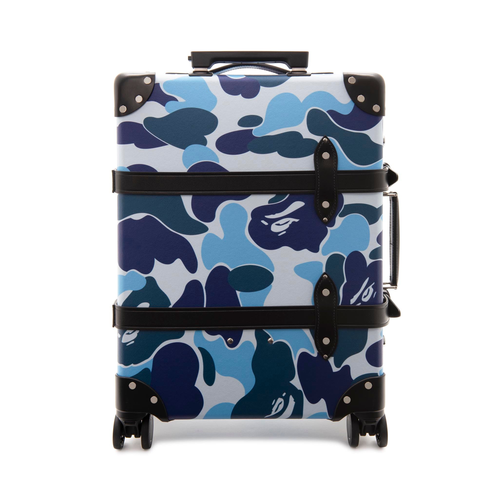 A BATHING APE® · Carry-On - 4 Wheels | Blue/Blue/Chrome