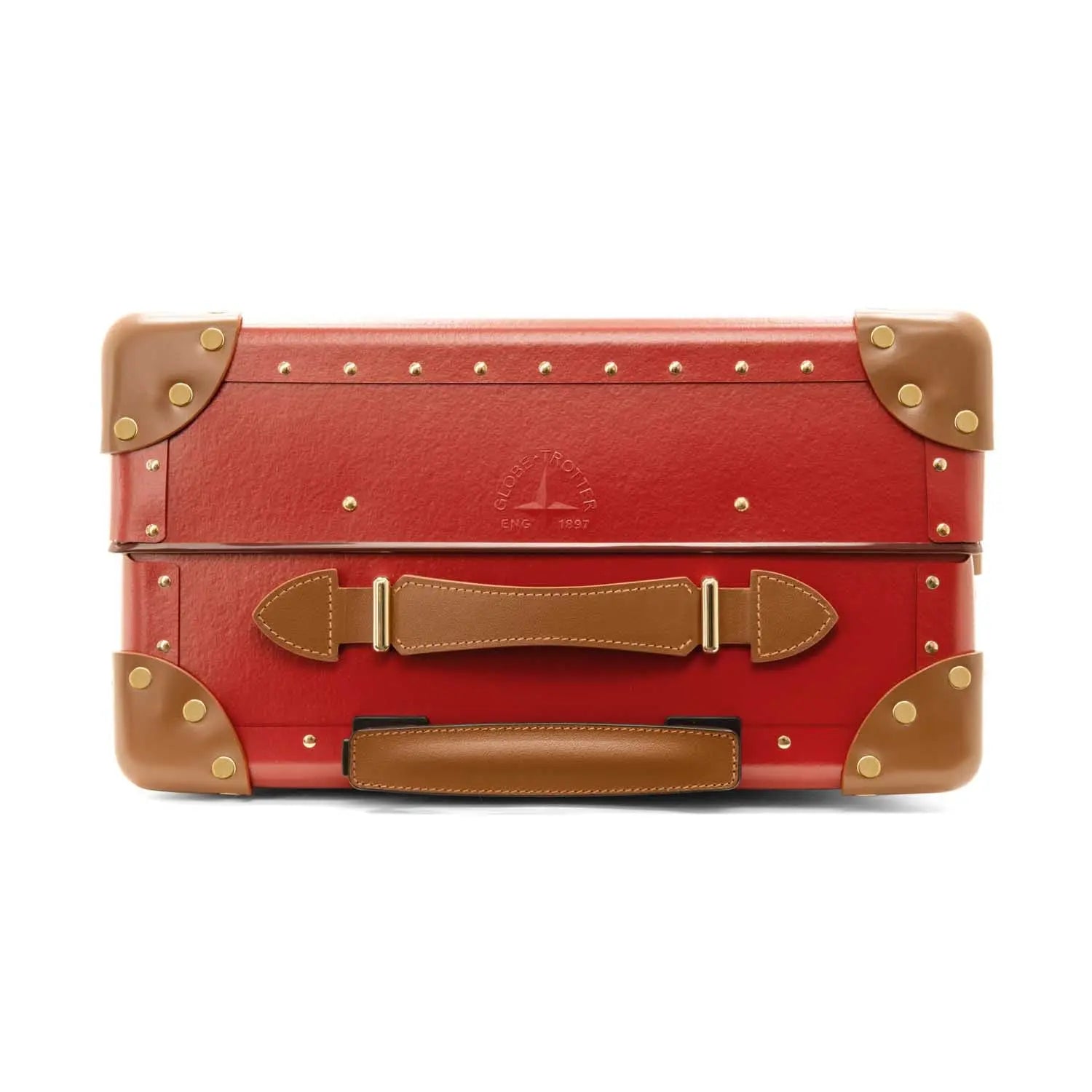 Centenary · Carry-On - 4 Wheels | Red/Caramel/Gold - GLOBE-TROTTER