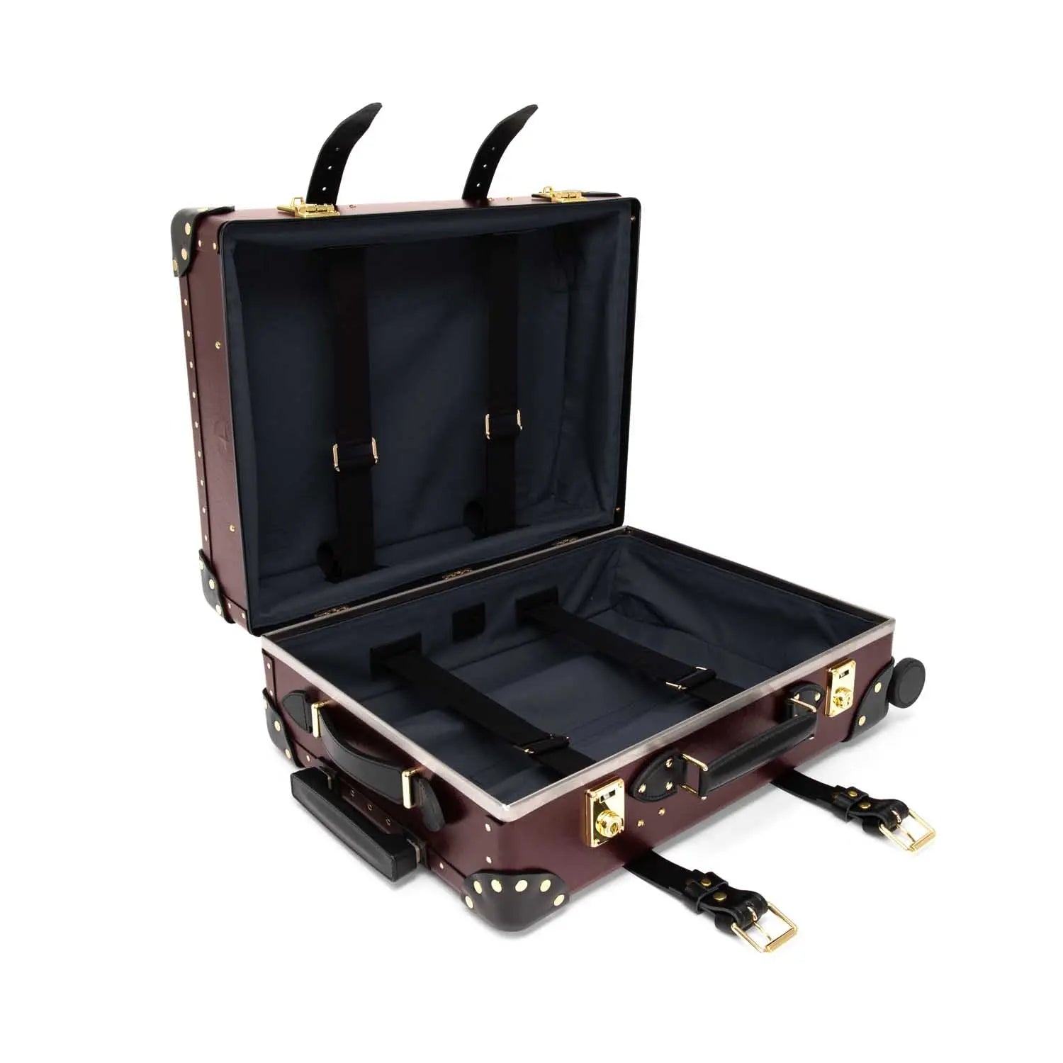 Centenary · Carry-On - 4 Wheels | Oxblood/Black/Gold - GLOBE-TROTTER