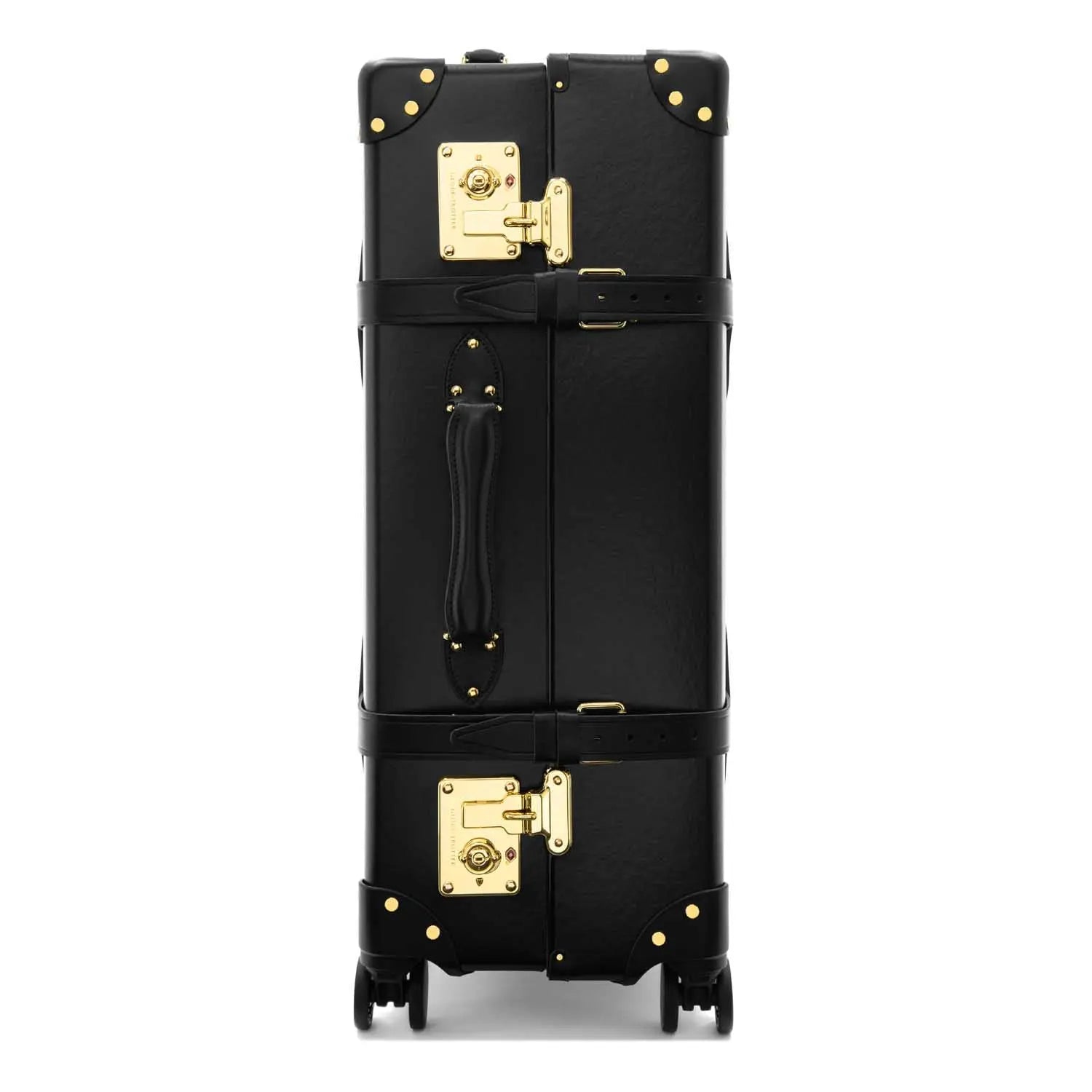 Centenary · Large Check-In - 4 Wheels | Black/Black/Gold/Gold - GLOBE-TROTTER