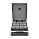 Centenary · 12-Slot Watch Case | Black/Black - GLOBE-TROTTER