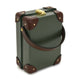 Centenary · 3-Slot Watch Case | Green/Brown - GLOBE-TROTTER