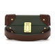 Centenary · 3-Slot Watch Case | Green/Brown - GLOBE-TROTTER