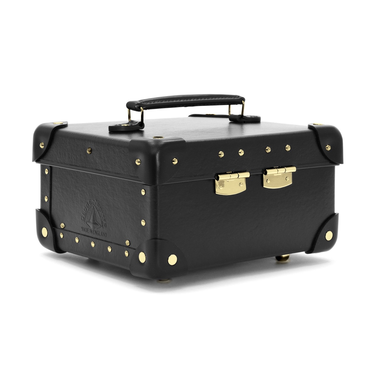 Centenary · Jewellery Case | Black/Black/Gold - GLOBE-TROTTER