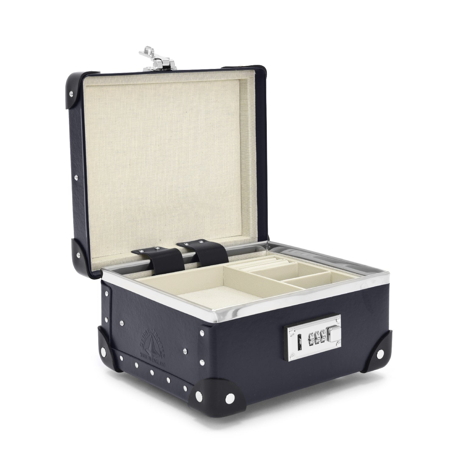 Centenary · Jewellery Case | Navy/Navy - GLOBE-TROTTER