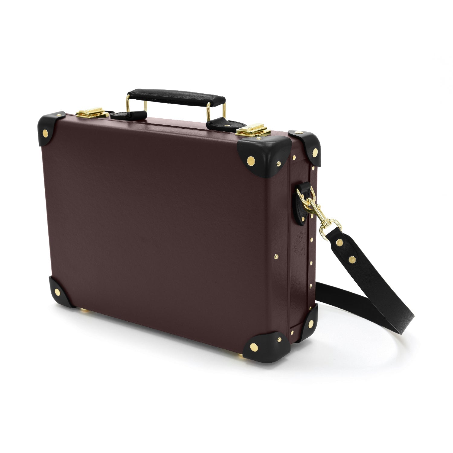 Centenary · Small Attaché | Oxblood/Black - GLOBE-TROTTER