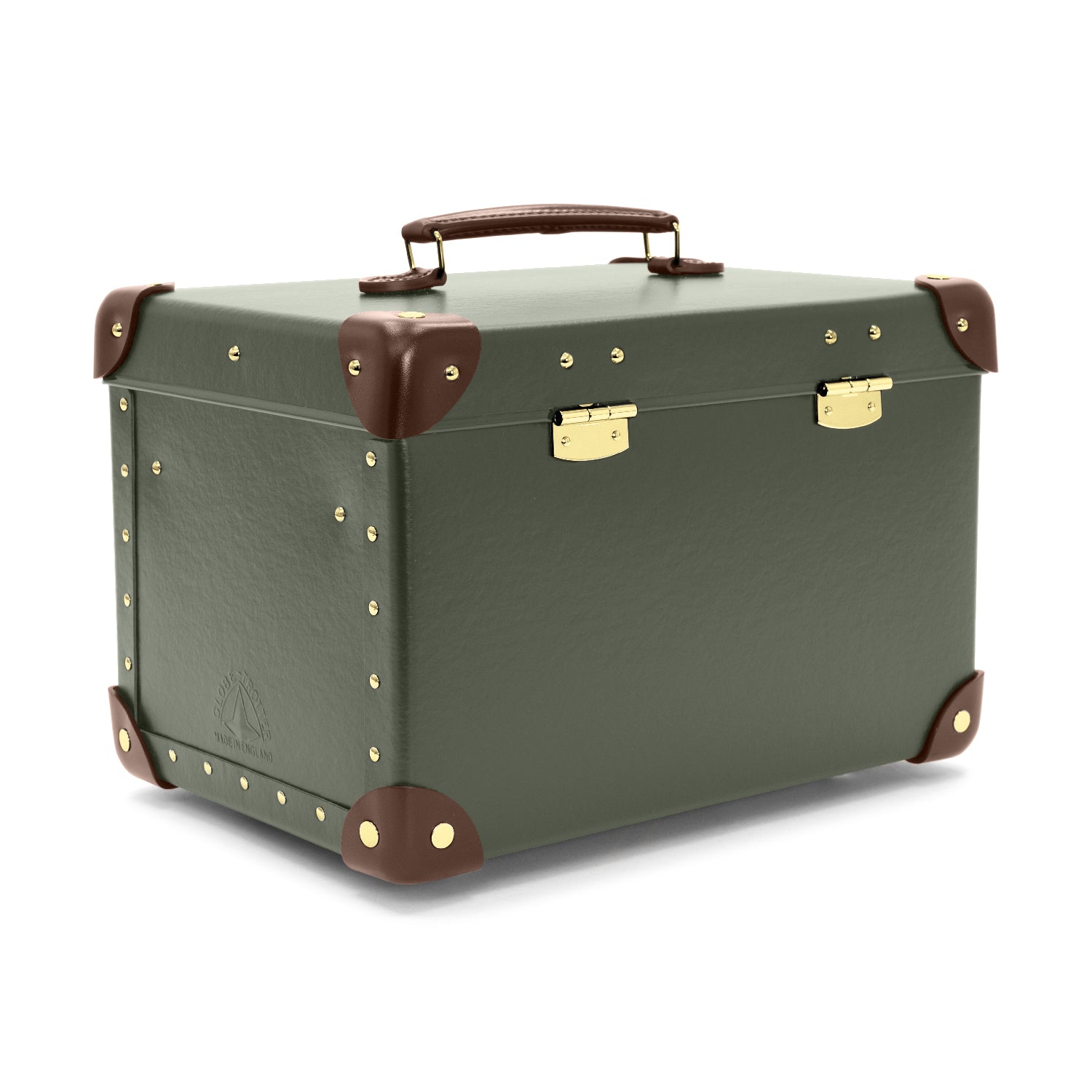 Centenary · Vanity Case | Green/Brown - GLOBE-TROTTER