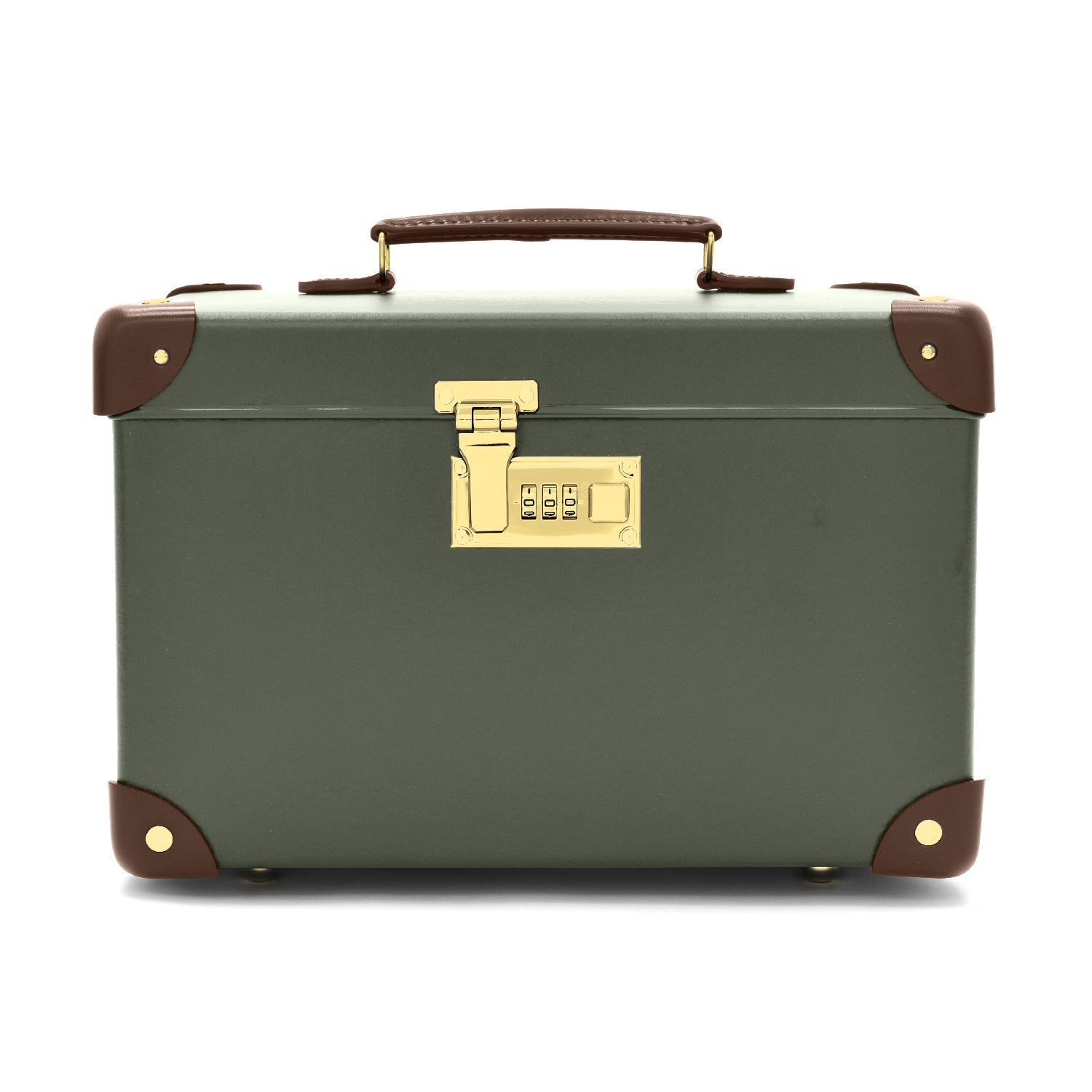 Centenary · Vanity Case | Green/Brown - GLOBE-TROTTER