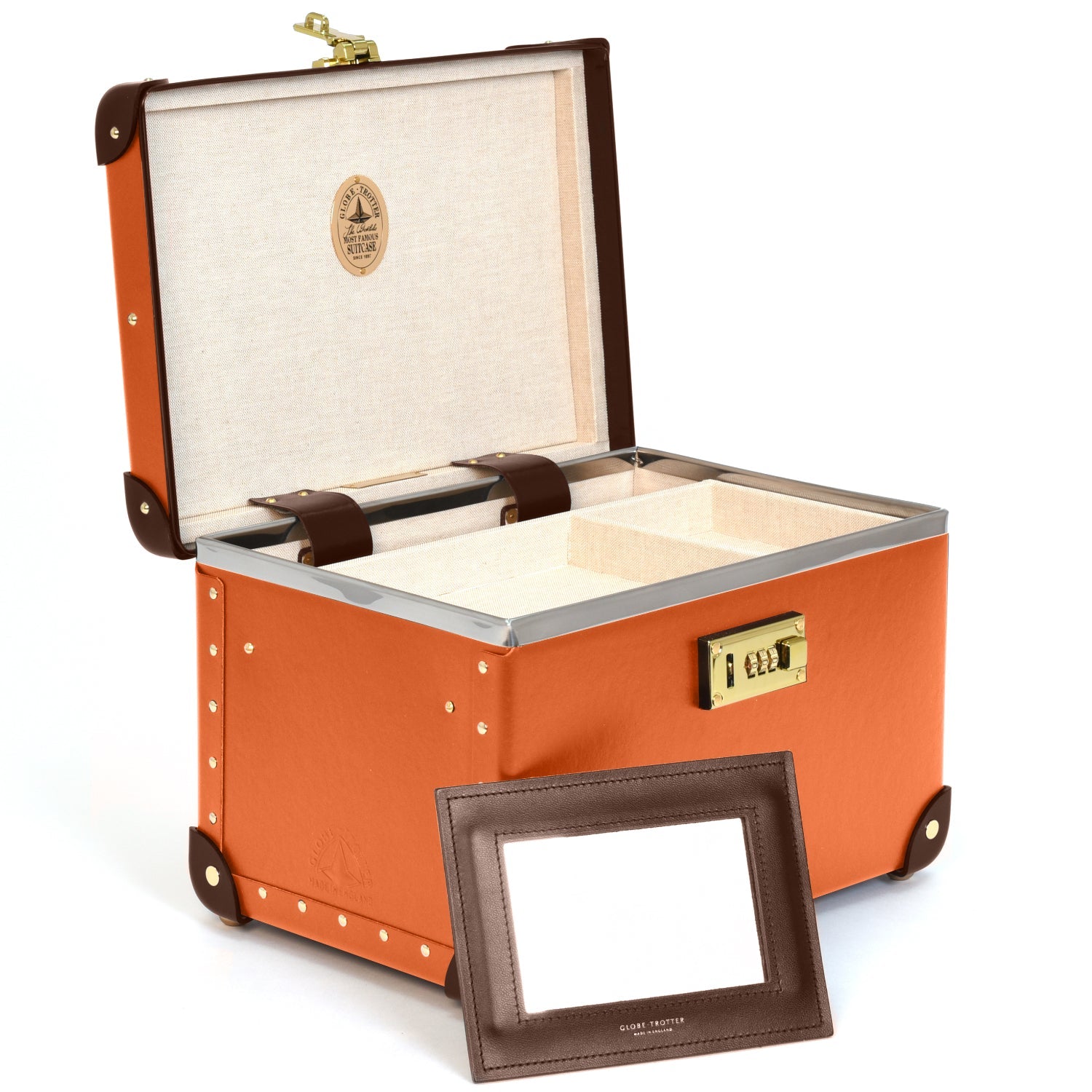 Centenary · Vanity Case | Marmalade/Brown - GLOBE-TROTTER