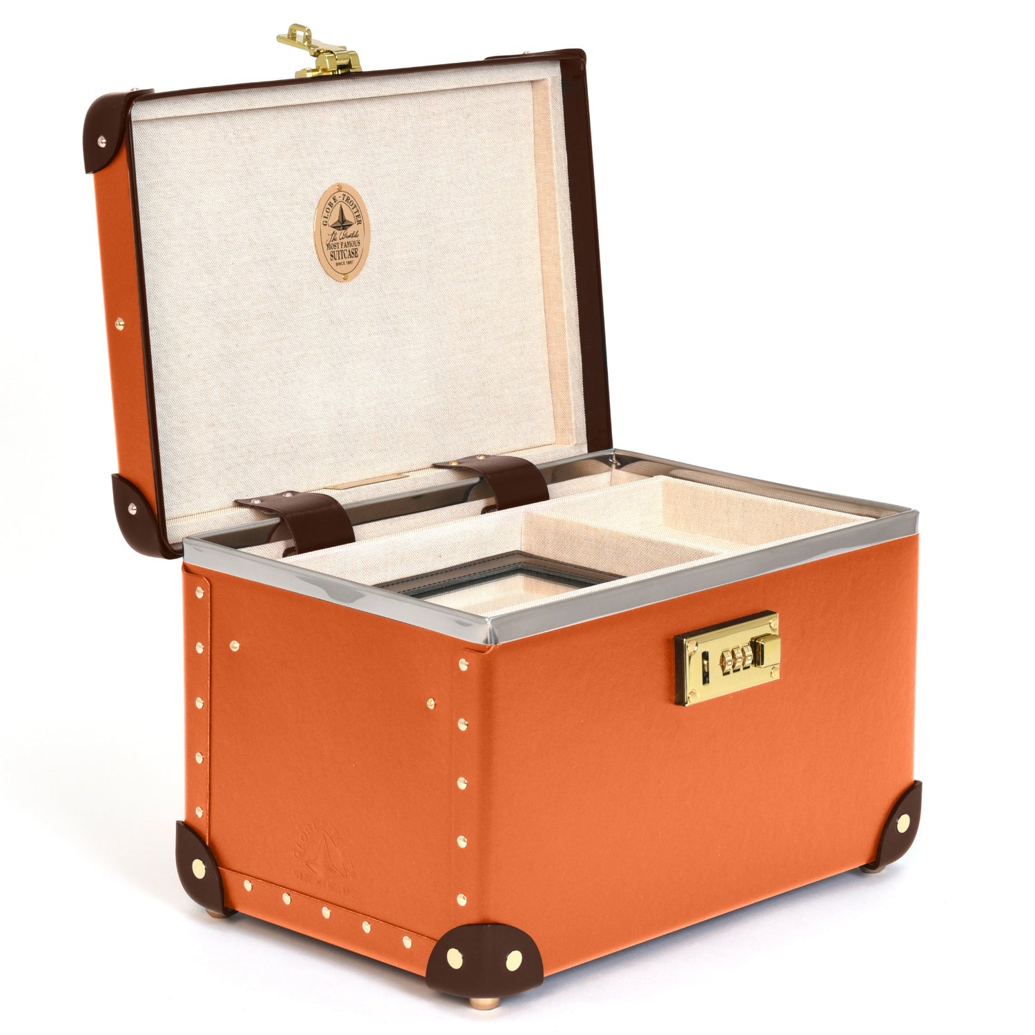 Centenary · Vanity Case | Marmalade/Brown - GLOBE-TROTTER