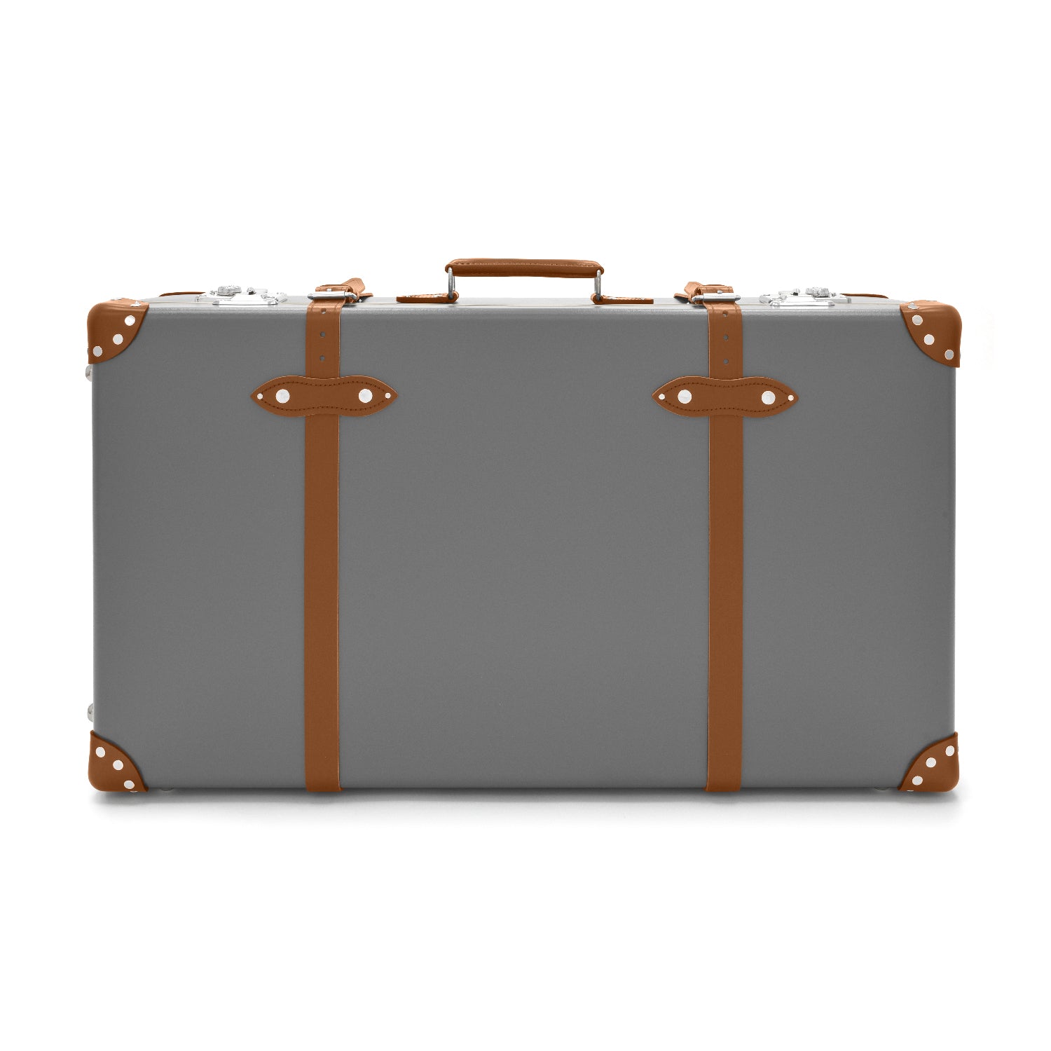 Centenary · XL Suitcase | Grey/Caramel - GLOBE-TROTTER