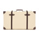 Chelsea Garden · Large Suitcase | Ivory/Burgundy - GLOBE-TROTTER