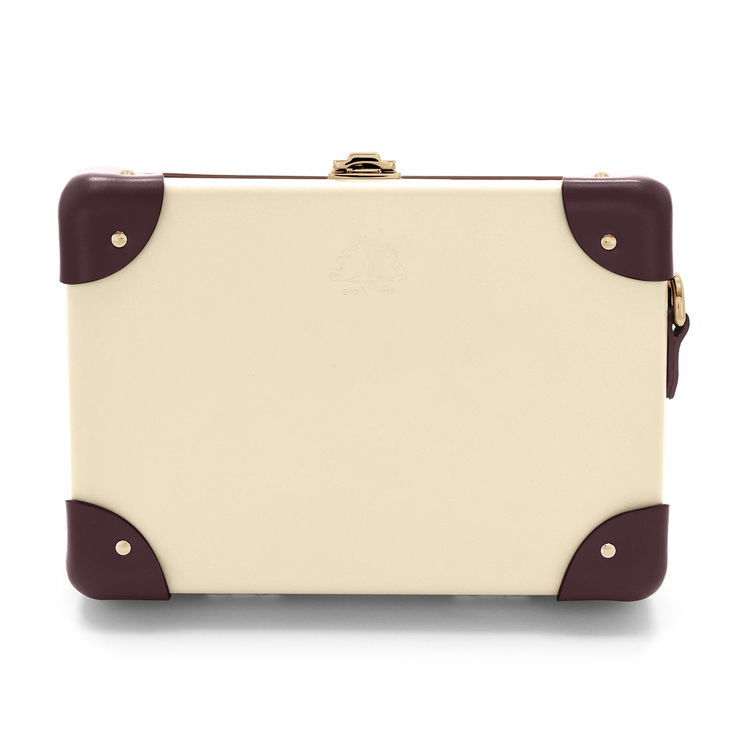 Chelsea Garden · Miniature Case | Ivory/Burgundy - GLOBE-TROTTER