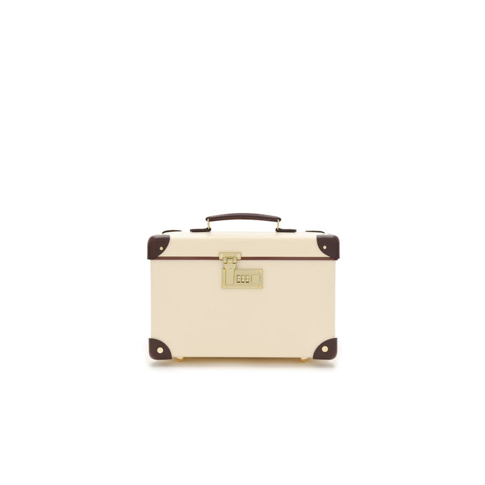 Chelsea Garden · Vanity Case | Ivory/Burgundy - GLOBE-TROTTER