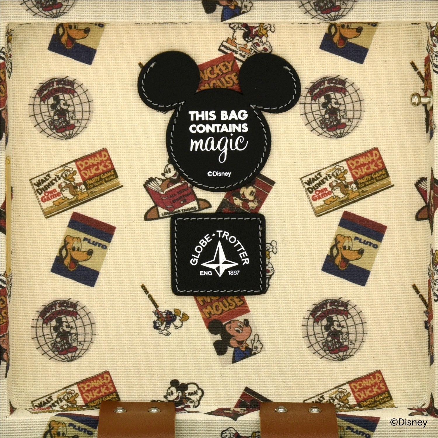 Disney - This Bag Contains Magic Collection · London Square | Magenta/Caramel - GLOBE-TROTTER