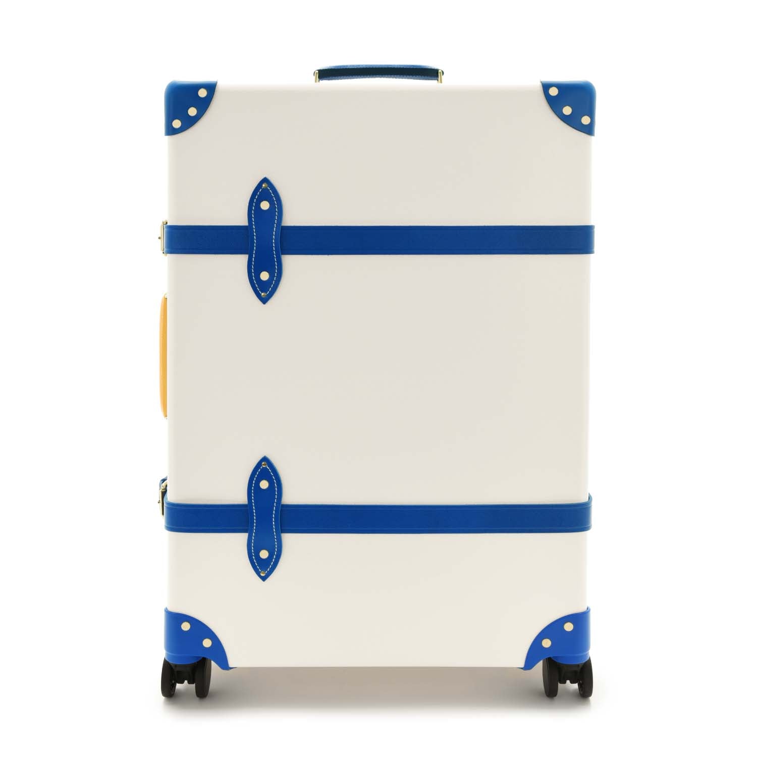 Palm Springs · Large Check-In - 4 Wheels | Ivory/Cobalt