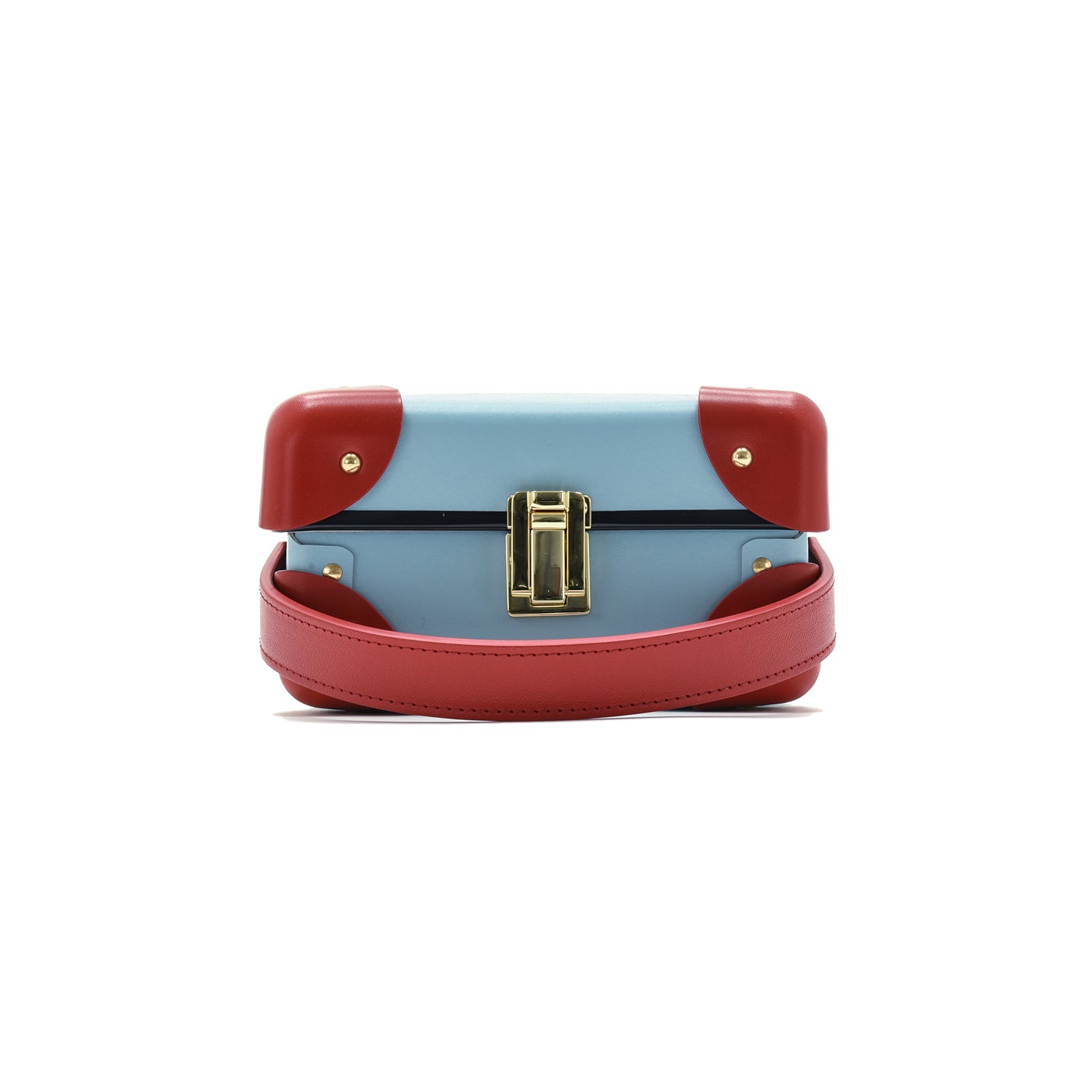 PEANUTS · 3-Slot Watch Case | Linus Blue/Red