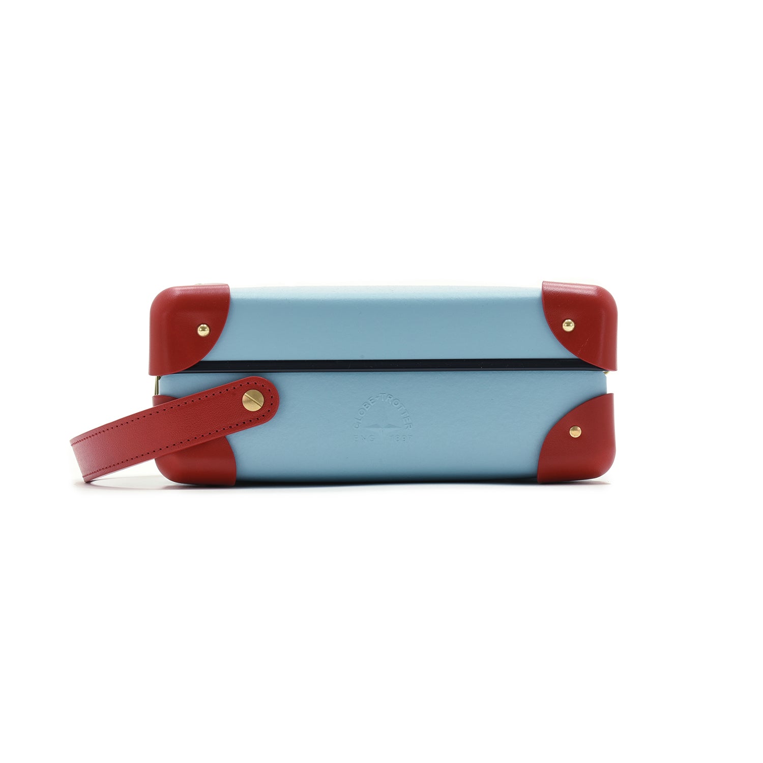 PEANUTS · 3-Slot Watch Case | Linus Blue/Red