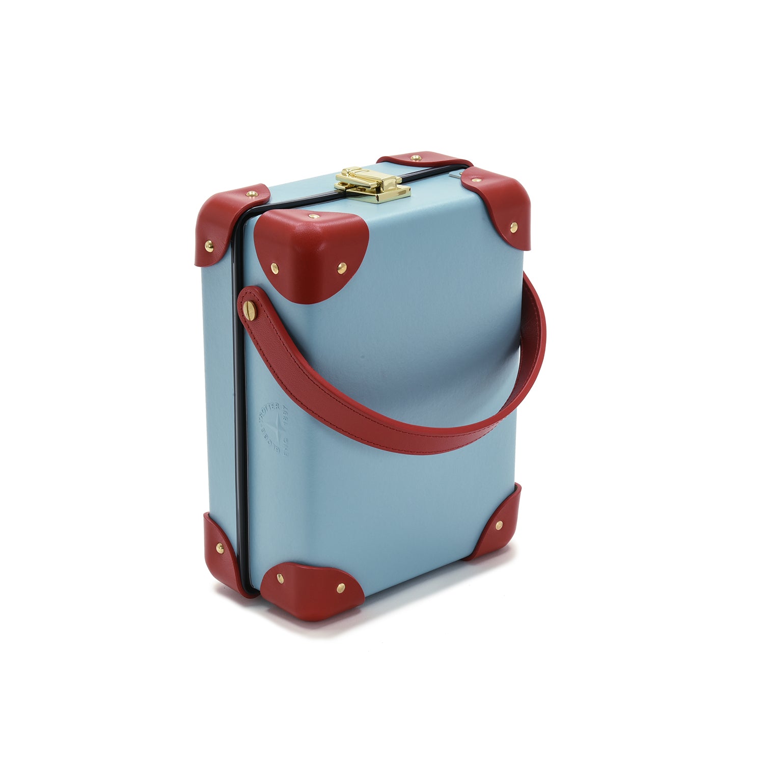 PEANUTS · 3-Slot Watch Case | Linus Blue/Red