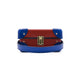 PEANUTS · 6-Slot Watch Case | Red/Blue