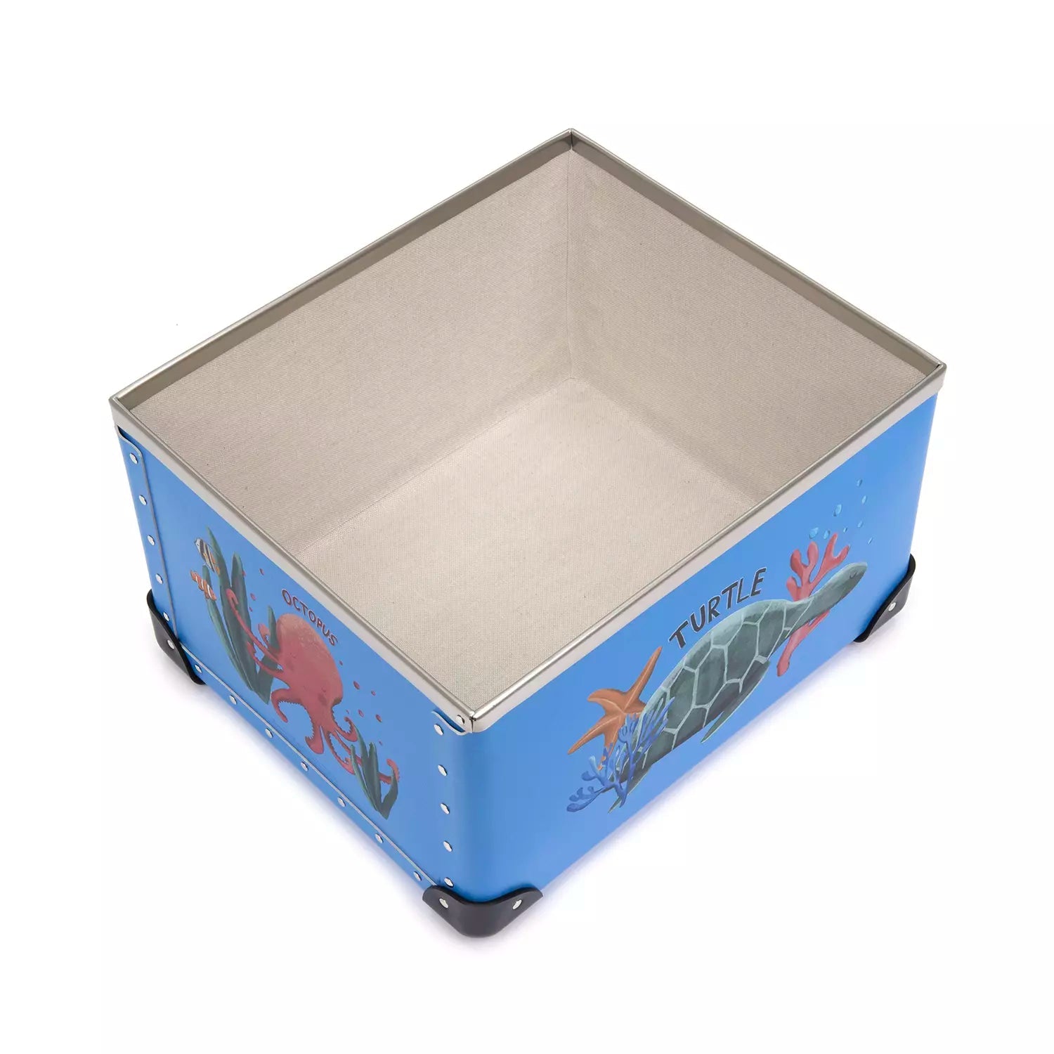 Occasions · Custom Children's Keepsake Box | Sea Life - Royal Blue/Navy - GLOBE-TROTTER