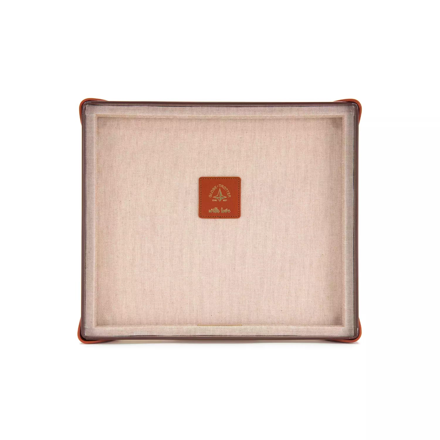 Occasions · Custom Children's Keepsake Box | Woodland - Ivory/Orange - GLOBE-TROTTER