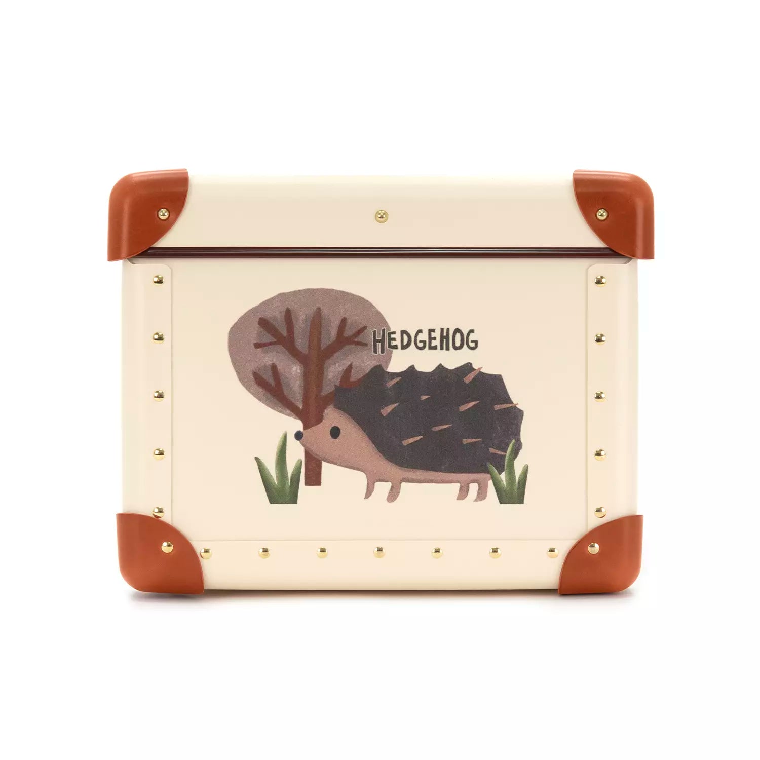 Occasions · Custom Children's Keepsake Box | Woodland - Ivory/Orange - GLOBE-TROTTER