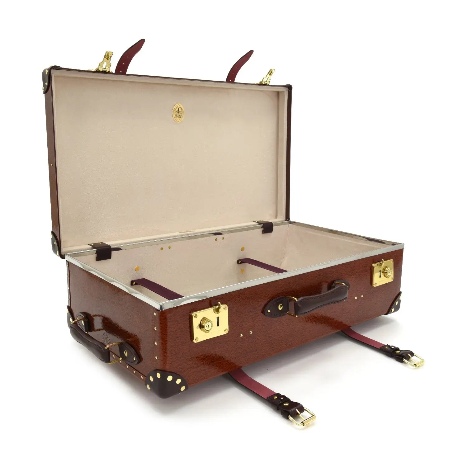 New - Orient · Large Check-In - 2 Wheels | Urushi/Burgundy/Gold - GLOBE-TROTTER