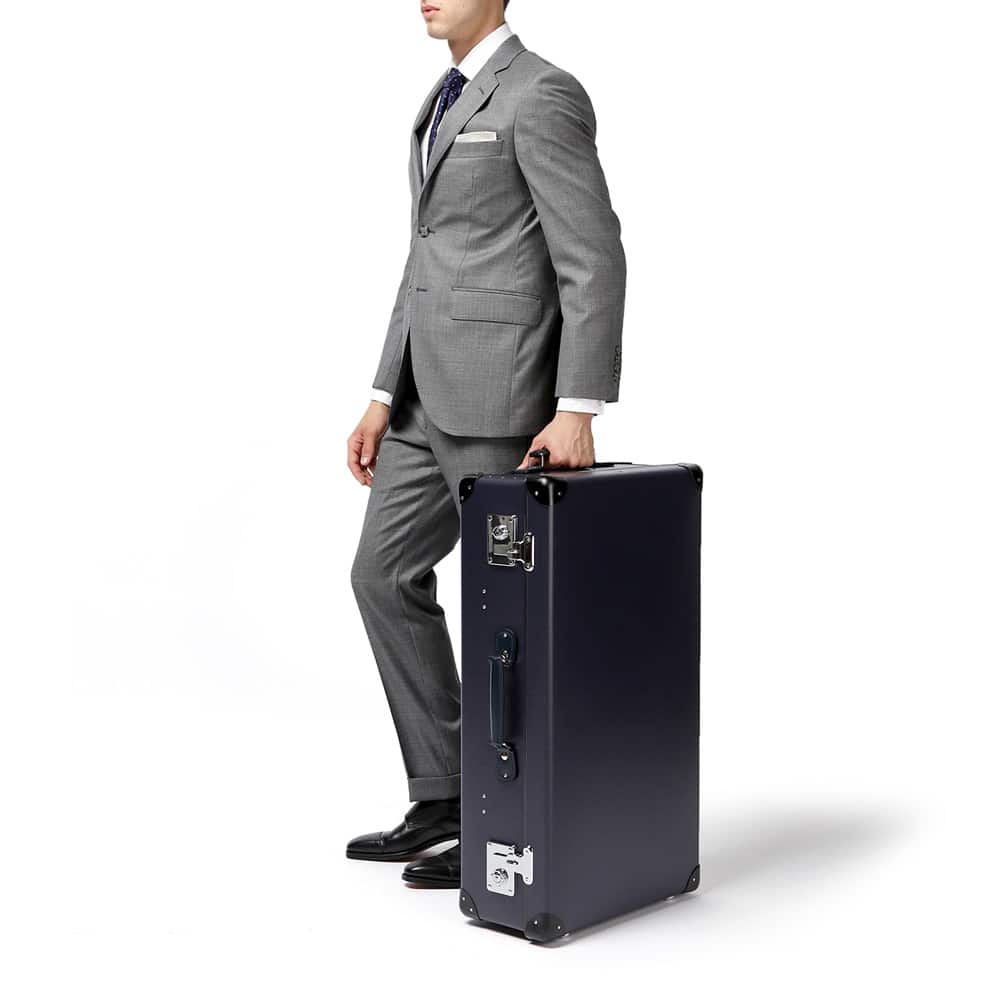 Original · Large Suitcase | Navy/Black - GLOBE-TROTTER