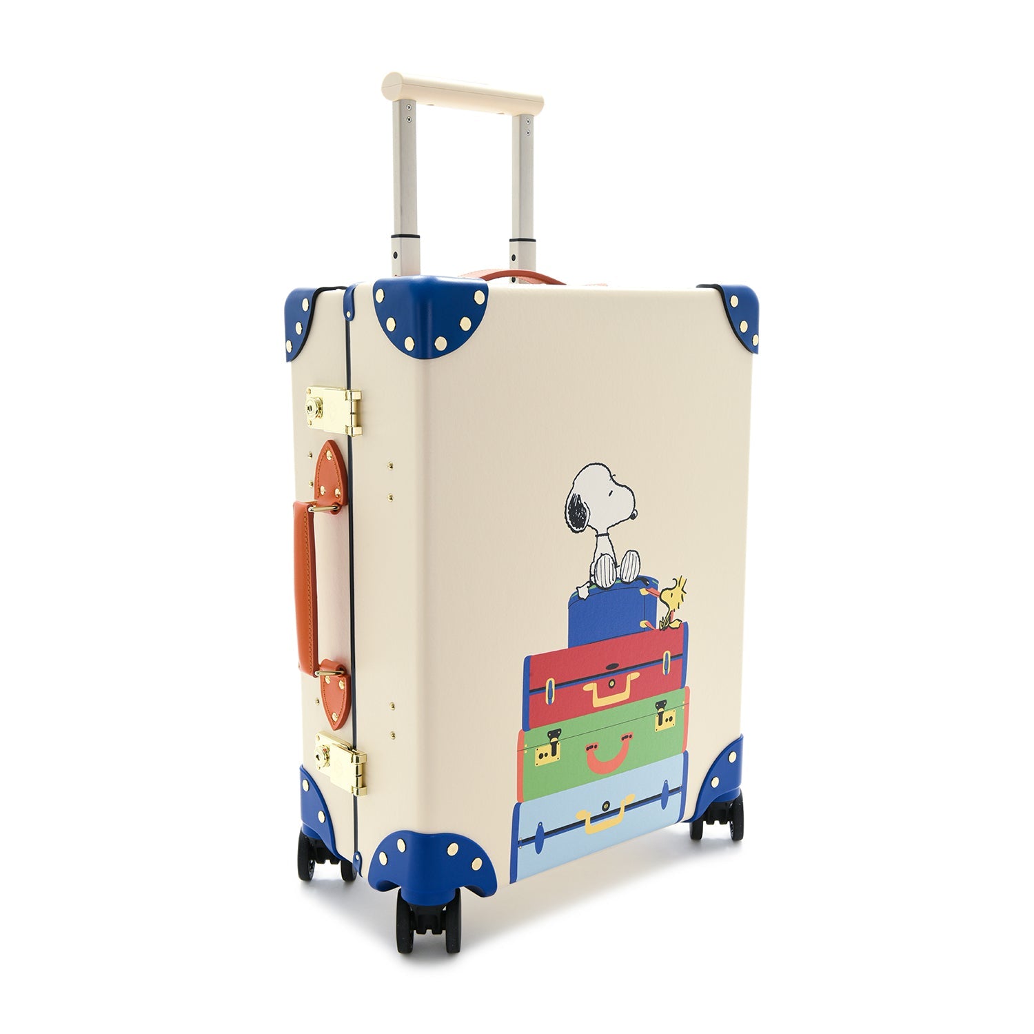 Peanuts · Carry-On - 4 Wheels | Ivory/Blue - GLOBE-TROTTER