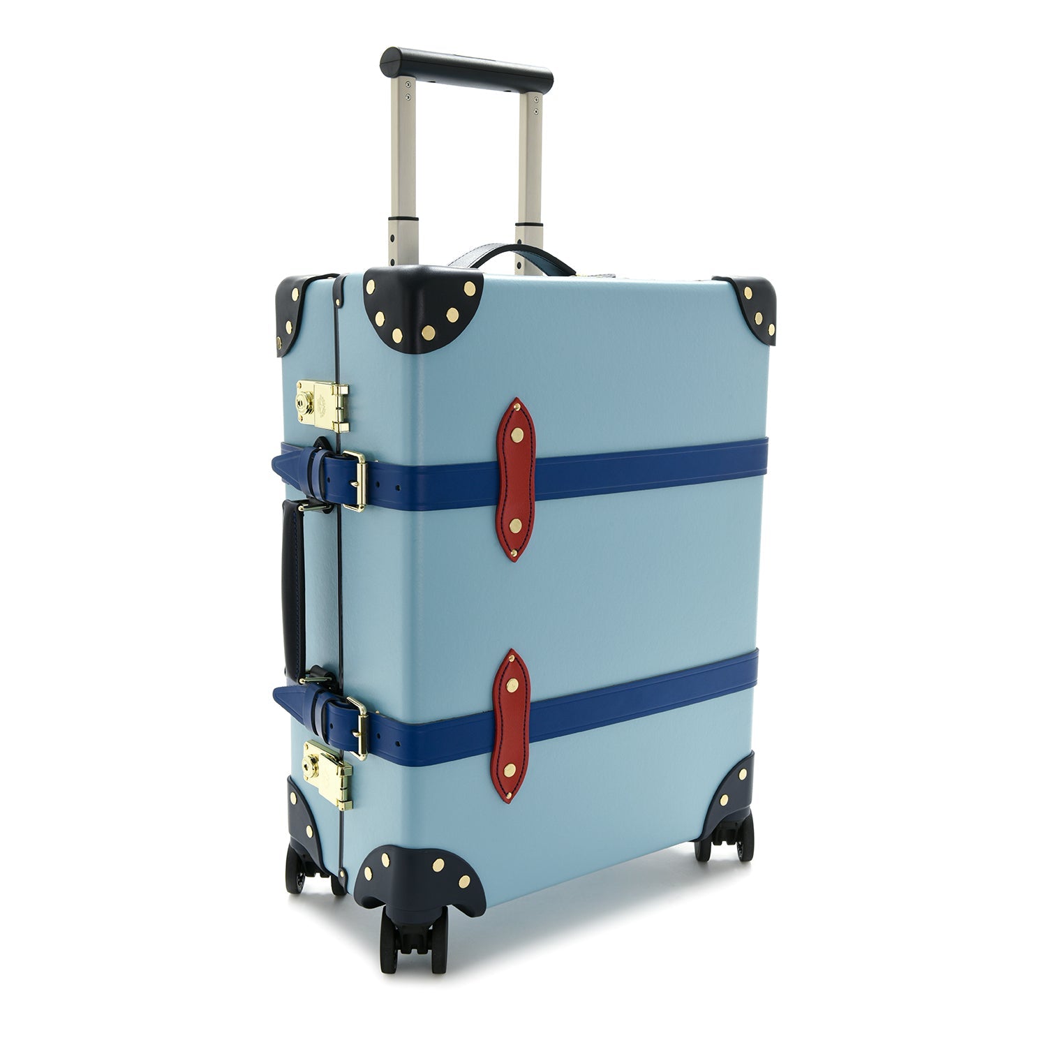 Peanuts · Carry-On - 4 Wheels | Linus Blue/Red - GLOBE-TROTTER