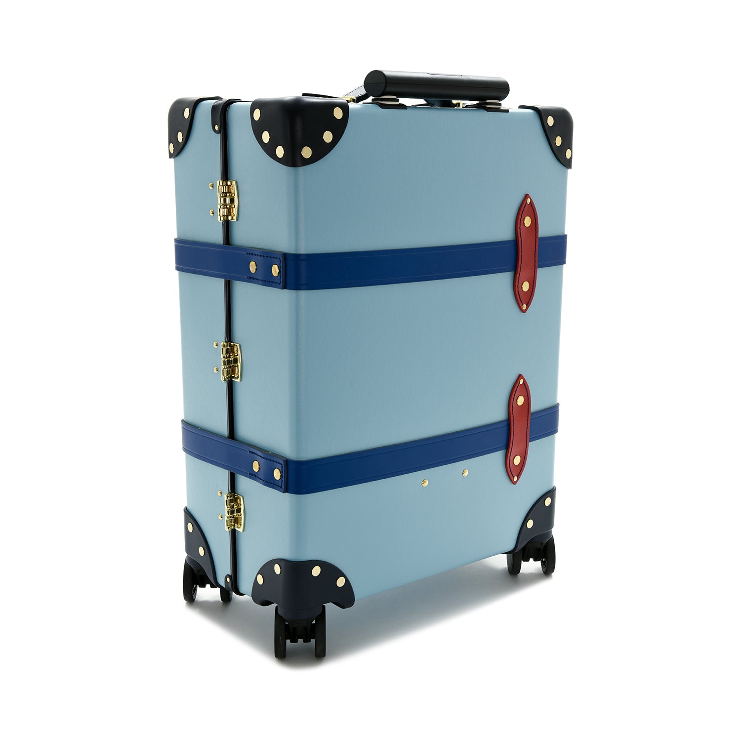 Peanuts · Carry-On - 4 Wheels | Linus Blue/Red - GLOBE-TROTTER