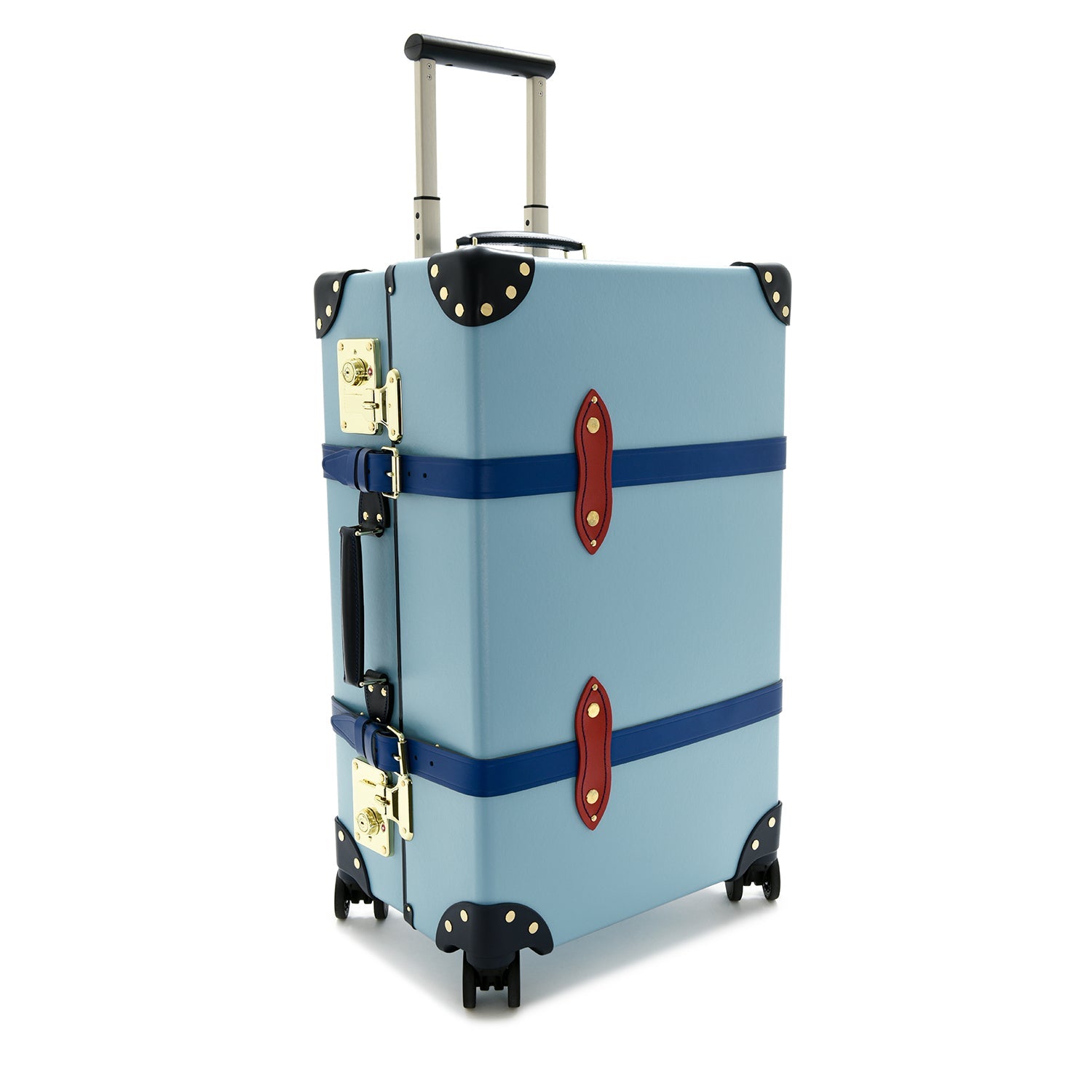 Peanuts · Medium Check-In - 4 Wheels | Linus Blue/Red - GLOBE-TROTTER