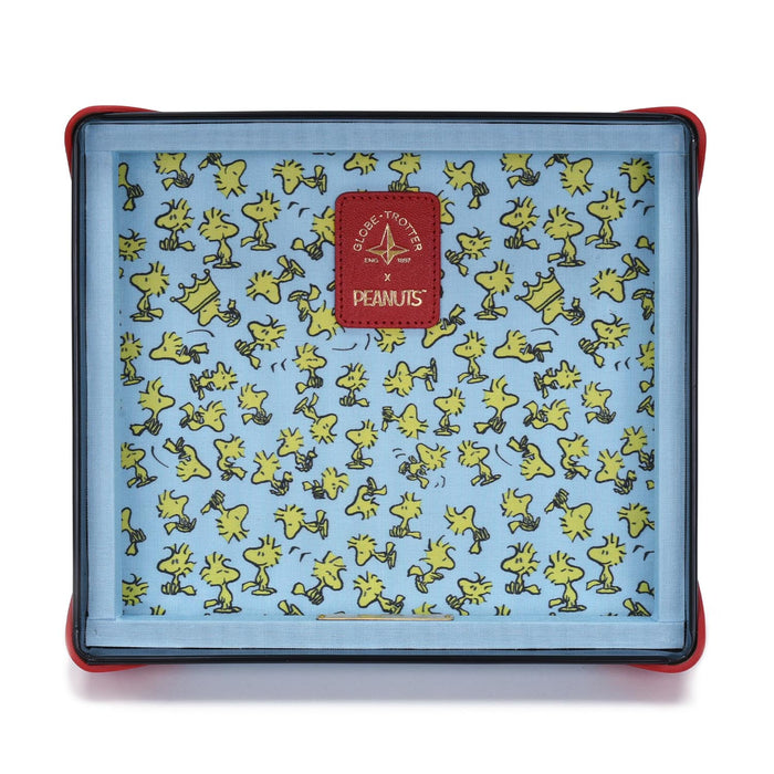 Peanuts · Small Storage Box | Linus Blue/Red - GLOBE-TROTTER