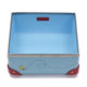 Peanuts · Small Storage Box | Linus Blue/Red - GLOBE-TROTTER