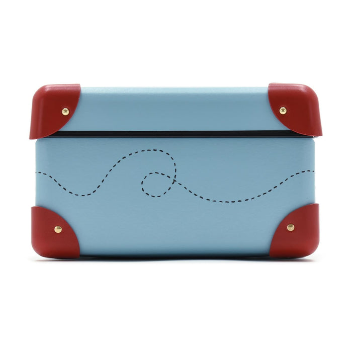 Peanuts · Small Storage Box | Linus Blue/Red - GLOBE-TROTTER