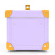 Pop · Vanity Case | Lavender/Warm Yellow - GLOBE-TROTTER